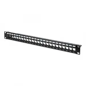 Professional DN-91411 24 Port 1U Rack Mount Patch Panel