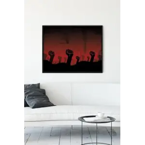 (pster10644) Devrim Çerçeveli Tablo 2 (40x50cm)