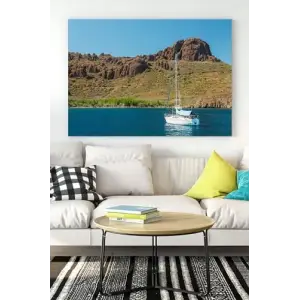 (pster15656) Datça Manzara Kanvas Tablo 30 x 40