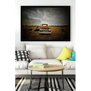 (pster15757) Dodge Araba Kanvas Tablo 30 x 40