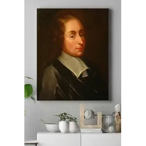 pster17607 Pascal Bilimsel Kanvas Tablo 30 x 40