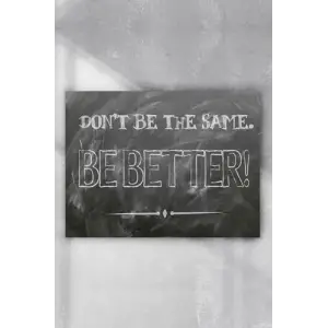 (pster7048) Dont Be The Same Girişimcilik Poster (50x70cm)