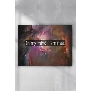 (pster7184) Stephen Hawking In My Mind Motivasyon Poster 4 (30x40cm)