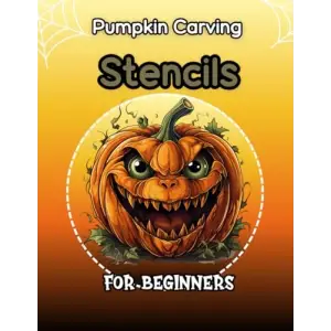 Pumpkin Carving Stencils for Beginners: Funny Patterns Stencils For Kids 4-8