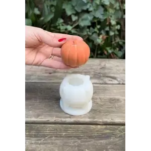 Pumpkin Orta Boy Mum Kalıbı (Silikon)
