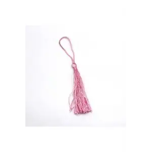 Püskül Polyester, 100 Adet, Bebe Pembe
