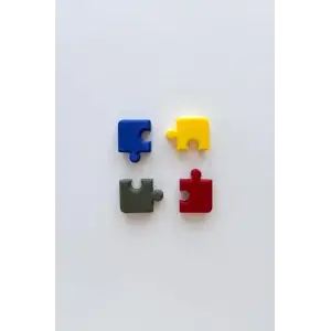 Puzzle, 4lü Buzdolabı Magneti