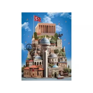 Puzzle - Ankara,1000 Parça Puzzle, #1207