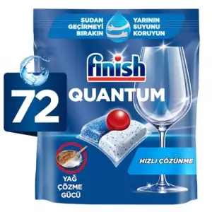 Quantum Bulaşık Makinesi Deterjanı, 72 Kapsül