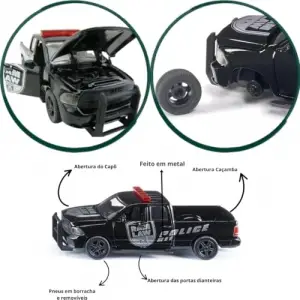 Ram 1500 US Polis Aracı Oyuncak