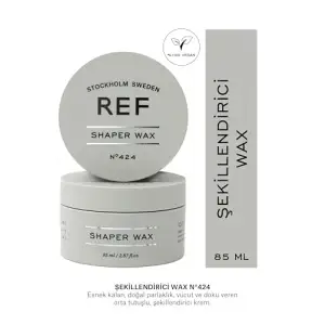REF Stockholm Ref Shaper Wax 85 Ml Orta Tutuşlu Şekillendirici Krem