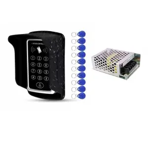 RFID Şifreli Kapı Kilidi - Koruyucu Kapak - Adaptör - 30 Tag