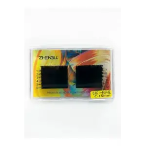 ruby face ZİENGU İPEK KİRPİK 0.07 C KIVRIM - EASYFUN ÇEK BIRAK İPEK KİRPİK 15MM