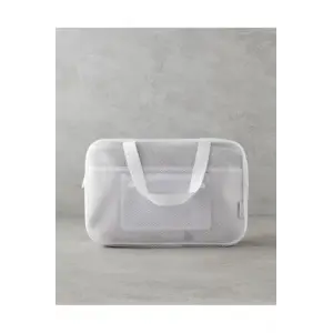 Ruby Polyester Organizer Beyaz