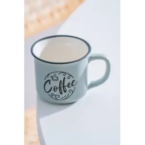 Ruby Porselen Espresso Bardağı Mavi - 115 ml