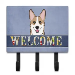 s bb1439th68 Corgi, Welcome Leine oder Schlüsselhalter, groß, Multicolor