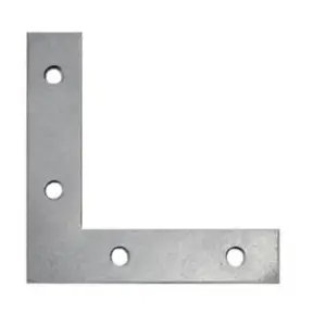 Sac Gönye, 10 Adet, Metal L Köşebent, 8 cm