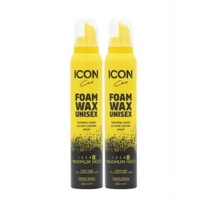 Saç Köpük Şekillendiri Wax 200ml Maximum Hold 2Lİ SET