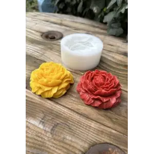 Şakayık Mum Kalıbı (Silikon)