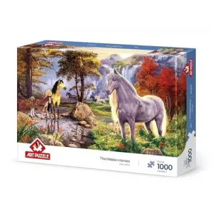 Saklı Atlar 1000 Parça Puzzle