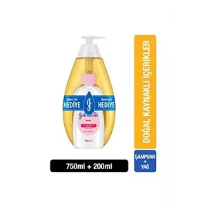 Şampuanı 750 ml, Bebek Yağı Hediyeli 200 ml