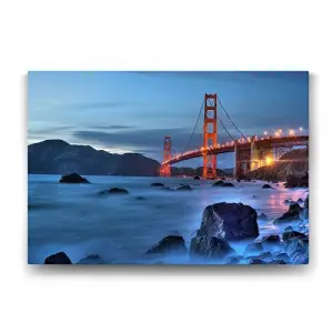 San Francisco - Golden Gate Tablosu - 100x70cm