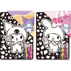 Sanrio Lisanslı Hello Kitty Ve Arkadaşları Boyama Seti (2 Çeşitli Model)(B)