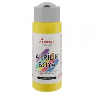 Sarı Akrilik Boya 60 ml