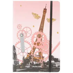 Scrikss Paris Çizgili Defter A5