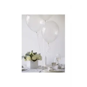 Şeffaf Balon, 12 İnç, 10lu
