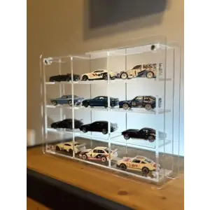 Şeffaf Model Araba Sergileme Standı