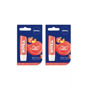 Şeftali Dudak Bakım Kremi, 4,8 gr x 2 Adet