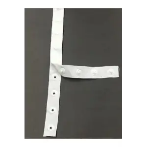 Şerit Çıtçıt 1 Metre Beyaz