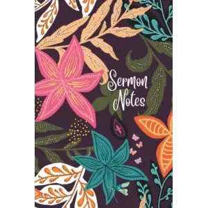 Sermon Notes Journal: Two Years Worth of Space to Record & Reflect