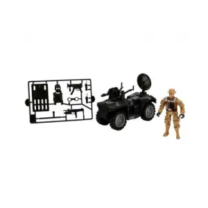 Sesli ve Işıklı Askeri Araç Seti 10 Parça - Tank