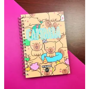 Sevimli Capybara Tasarımlı Konuşan Ajanda