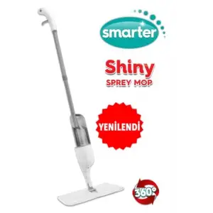 Shıny Sprey Mop Set (Beyaz)