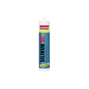 Silirub SC Duşakabin Silikon, 280 ml, Şeffaf