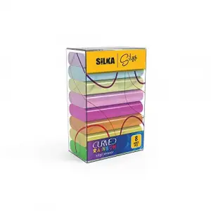 Silka Curved Rainbow Silgi, 8li, Sg.51