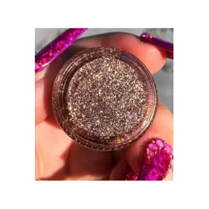 Sim kahve glitter jel far, 9262999