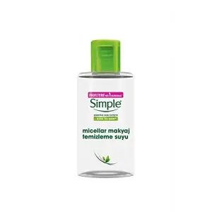 Simple Micellar Makyaj Temizleme Suyu, 100 ml