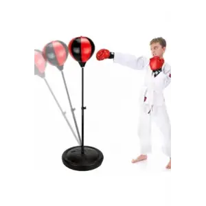 Siyah Boks Seti Siyah-Kırmızı Tek Ebat
