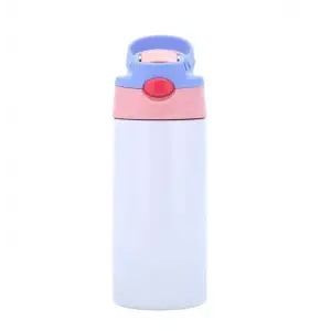 Skm008 T.Pembe 360 ml Çelik İçli Termos