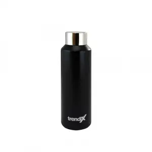 SKM033 çelik içli termos, siyah, 600 ml