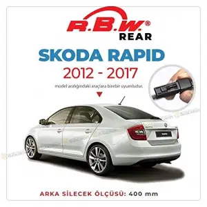 Skoda Rapid (2012-2017) Uyumlu Arka Silecek