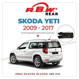 Skoda Yeti 2009-2017 Arka Silecek