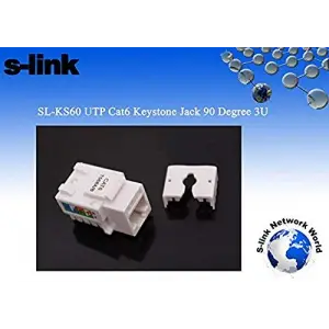 SL-KS60 UTP CAT6 Kestone Jack3U 90 Der