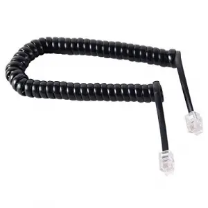 Sl-Tel3 2mt Telefon Ahize Siyah Kablo