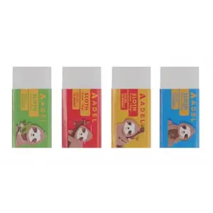 Sloth Silgi, PVC-Free, 30lu Asorti