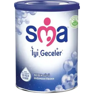 SMA İyi Geceler Bebek Sütü 0-12 Ay 800g